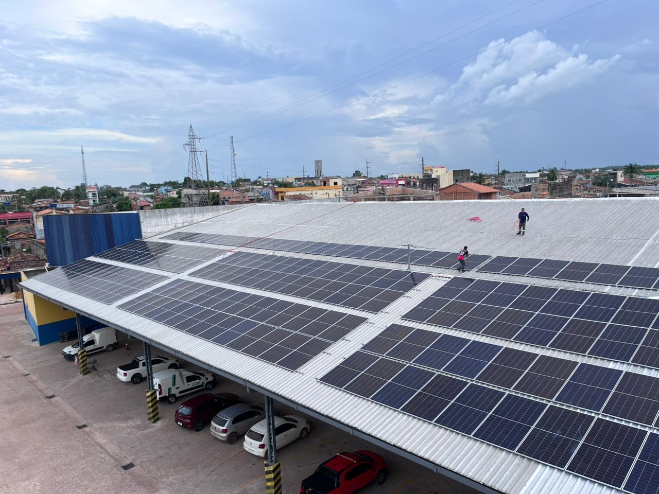 Supermercado Moju PA - Sistema Híbrido